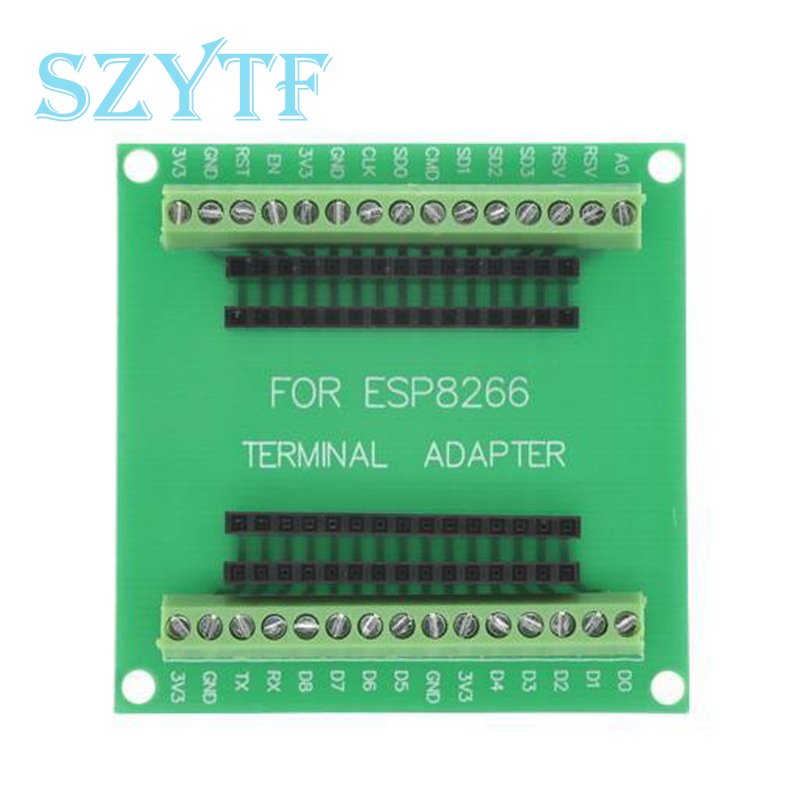 Esp8266 Nodemcu Board - ESP8266 บอร์ดขยาย Terminal Adapter เข้ากันได้กับ NODEMCU