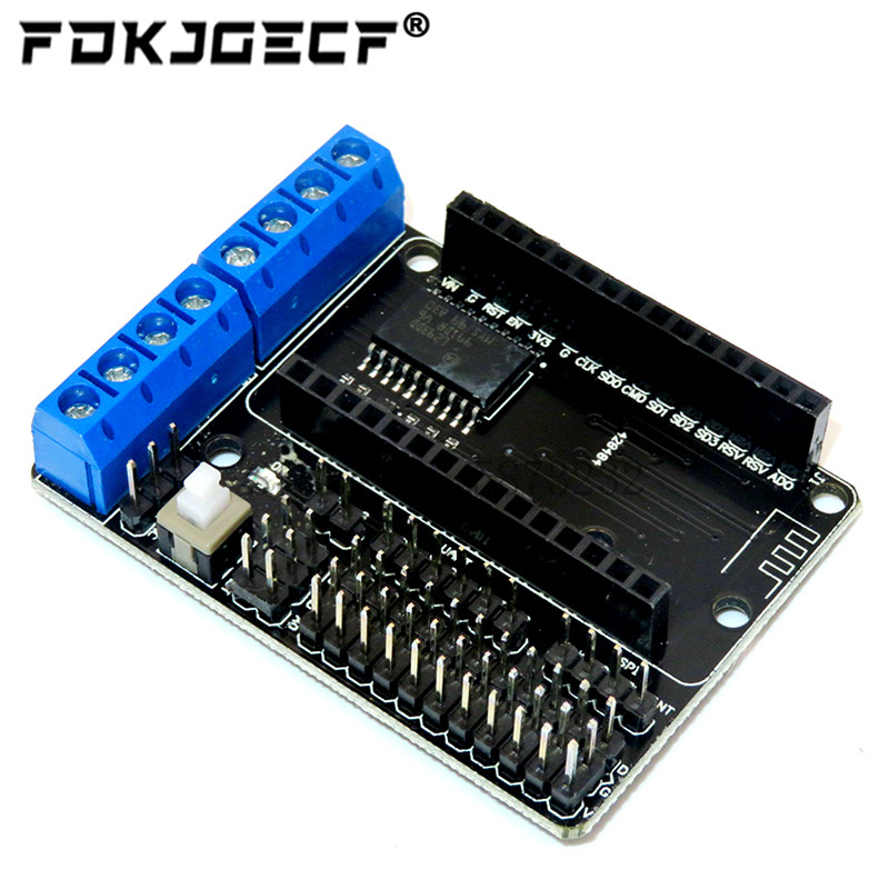 Esp8266 Nodemcu Board - L293D สําหรับ ESP8266 ESP-12E Dual High