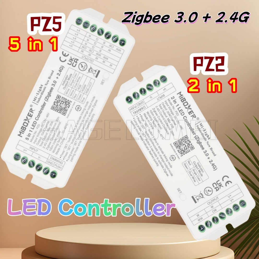 Zigbee Coordinator Stick - 2IN1-PZ2/ 5IN1-PZ5 Miboxer DC12 ~ 48V