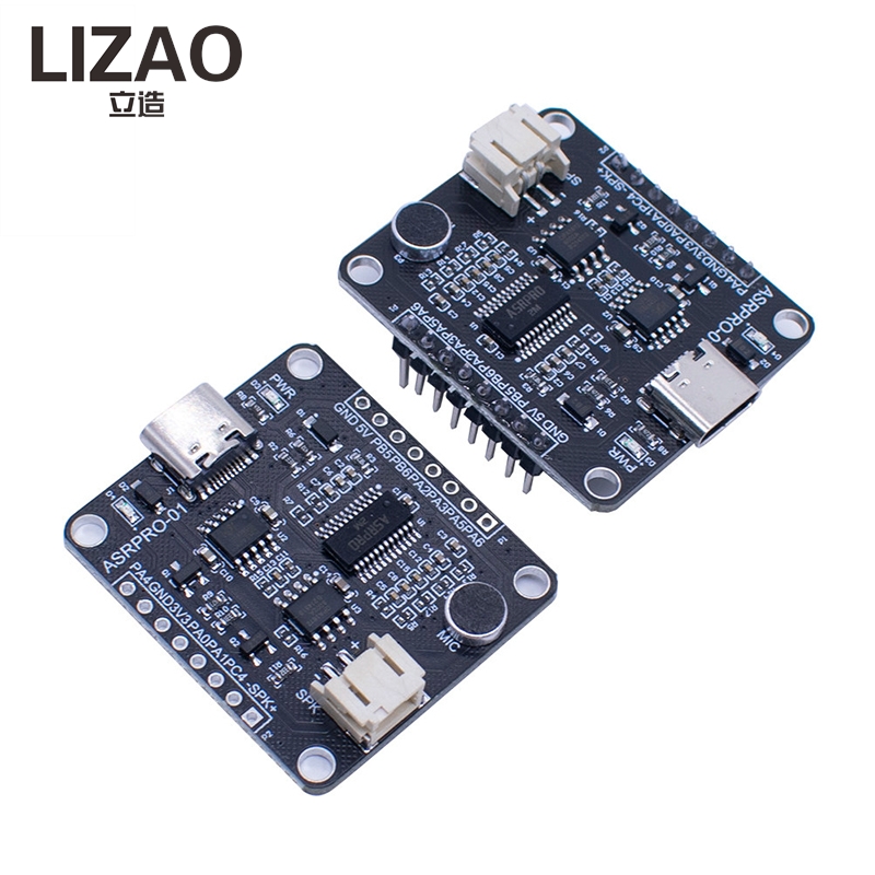 Diy Smart Home Automation Devices - โมดูลการจดจำเสียงแบบออฟไลน์ ASR PRO, บอร์ดควบคุมเสียงด้วย AI พร้อมระบบลดเสียงรบกวนและการจดจำลายนิ้วมือด้วยเสียง