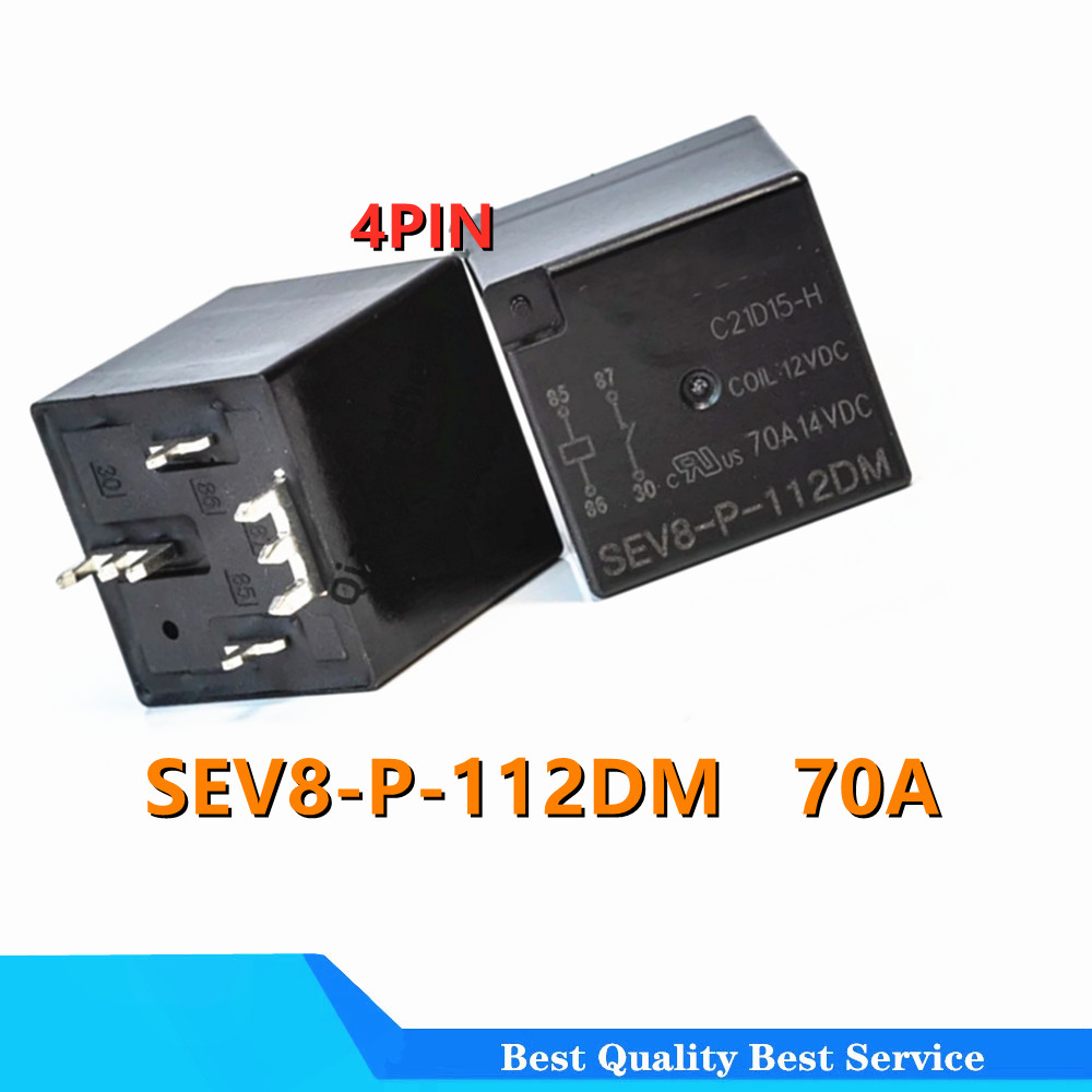 Shelly Relay Module - 2 ชิ้นรีเลย์ SEV8-P-112DM 70A ยานยนต์ทั่วไปใหม่ 4