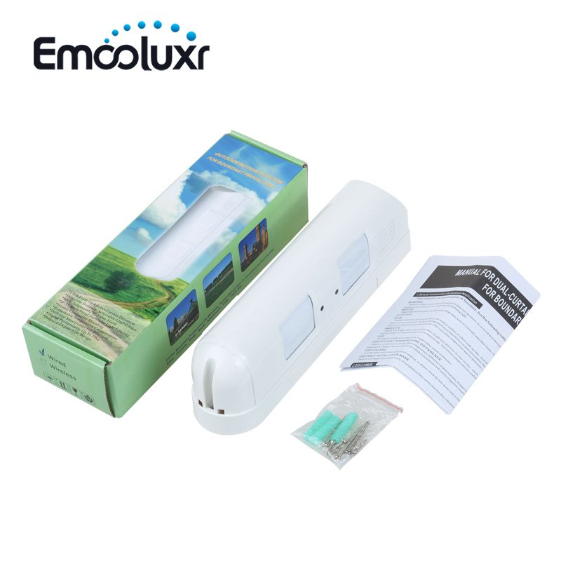 Motion Sensor Pir Wired - เซ็นเซอร์ตรวจจับความเคลื่อนไหวแบบม่านคู่ DC12V แบบมีสาย ป้องกันการปลอมแปลง ป้องกันสัตว์เลี้ยง เซ็นเซอร์อินฟราเรด