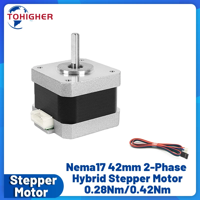 Diy Automation - มอเตอร์สเต็ปเปอร์ Nema17 รุ่น 42 มอเตอร์ 4