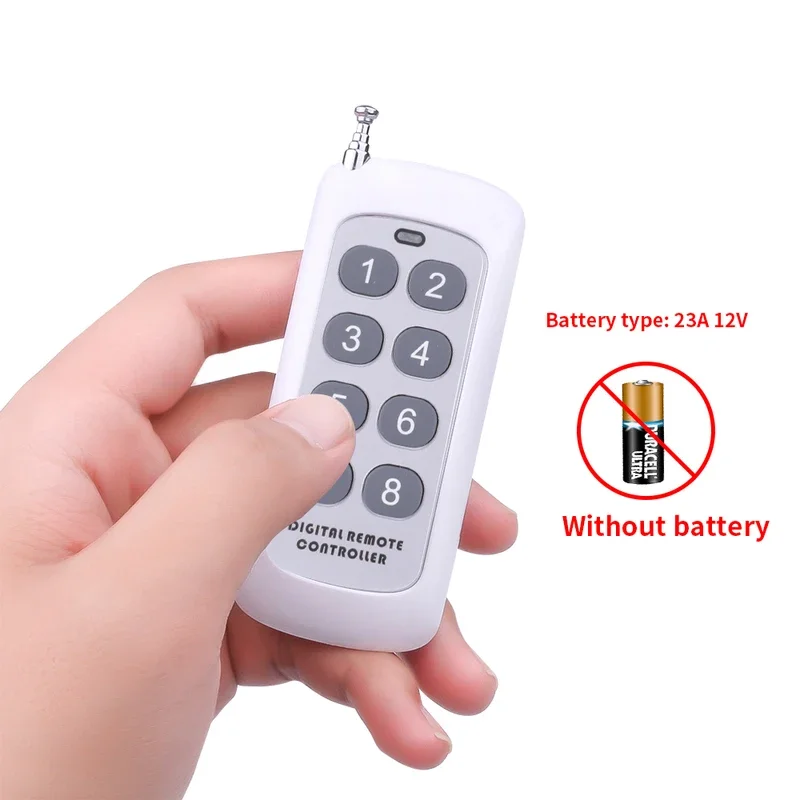 Home Automation Ideas - รีโมทคอนโทรลไร้สาย RF 433Mhz 1527 รหัสเรียนรู้ได้ ตัวส่งสัญญาณ