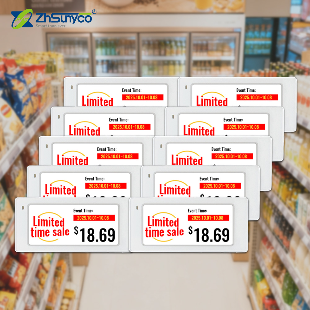 Display Epaper 2.9 - ป้ายราคาอิเล็กทรอนิกส์ขนาด 2.9 นิ้ว 10 ชิ้น แบบ