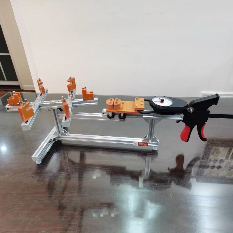 Diy Automation - เครื่องร้อยเอ็นไม้แบดมินตันสำหรับใช้ในบ้าน ปี 2025 โครงสร้างอะลูมิเนียมอัลลอยด์ สำหรับร้อยเอ็นไม้แบดมินต์แบบ DIY