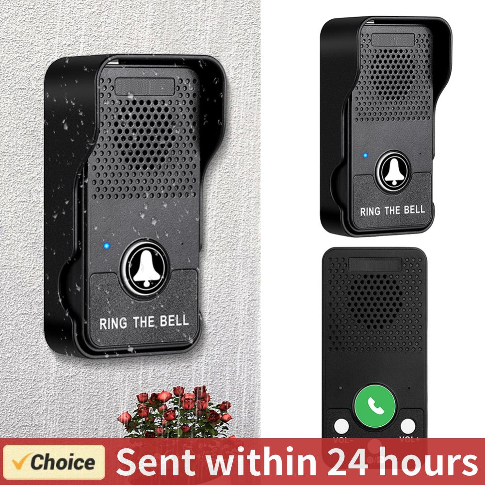 Smart Doorbell Wired - Wireless Doorbell แบตเตอรี่แบบชาร์จไฟได้แฮนด์ฟรี Full Duplex Intercom