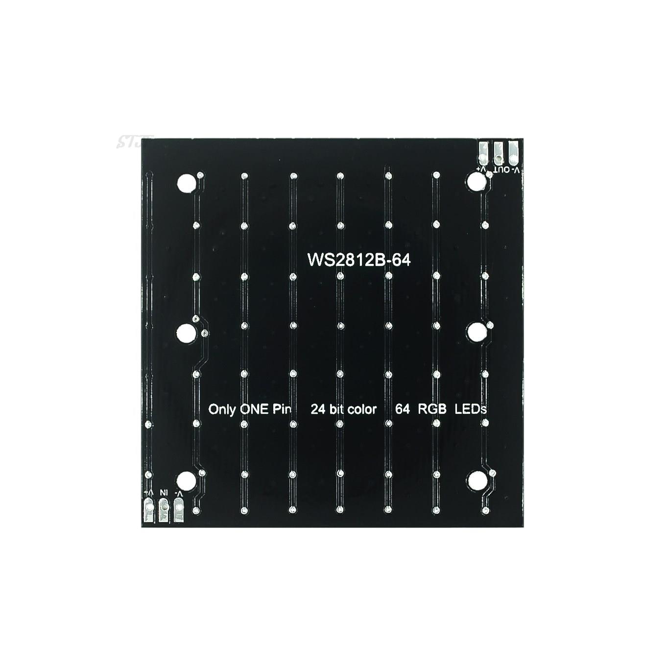 WS2812 smd LED 5050 RGB 8x8 64 - Rgb Led Matrix 8X8 บทวิจารณ์และราคา