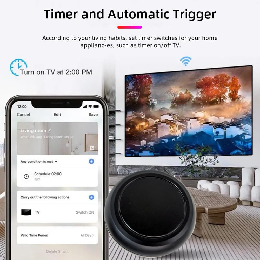รีโมทคอนโทรลอัจฉริยะ Tuya WiFi - Ir Blaster Universal บทวิจารณ์และราคา
