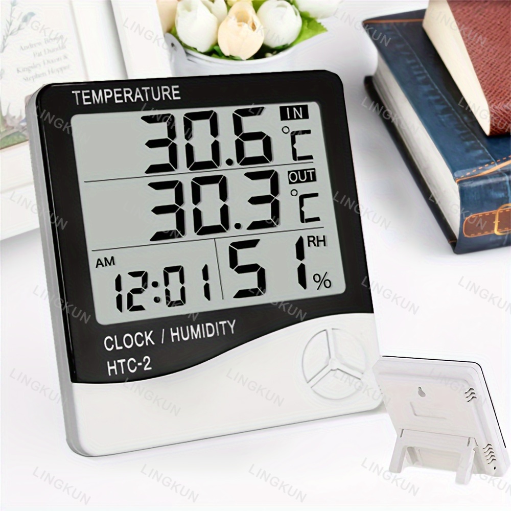LCD ดิจิตอลเครื่องวัดอุณหภูมิเ - Home Automation Industry บทวิจารณ์และราคา