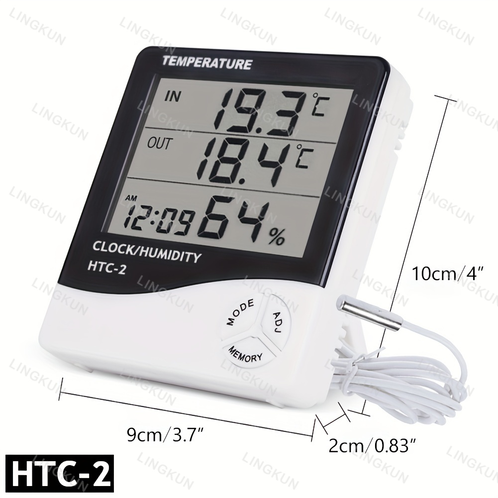 LCD ดิจิตอลเครื่องวัดอุณหภูมิเ - Home Automation Industry บทวิจารณ์และราคา