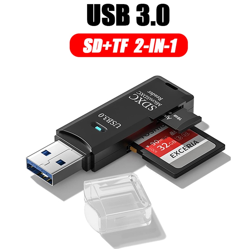 2 ใน 1 USB 3.0 เครื่องอ่านการ์ - Home Assistant Sd บทวิจารณ์และราคา