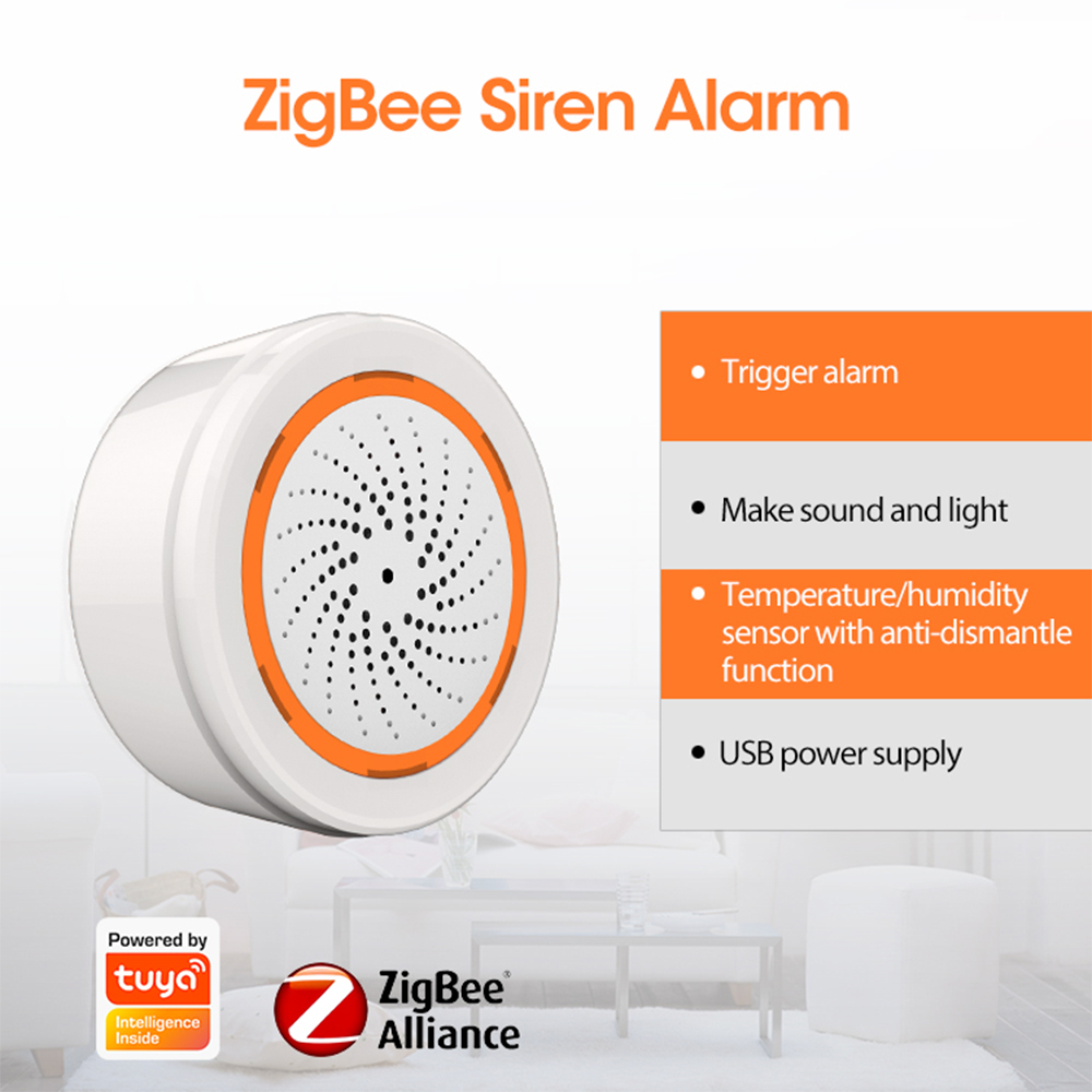 NEO-Tuya Zigbee ไซเรนเกตเวย์เซ - Home Automation Ideas บทวิจารณ์และราคา