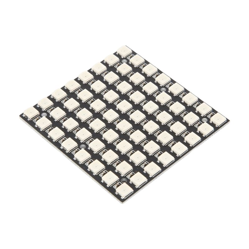 AT82-WS2812 LED 5050 RGB 8X8 L - Rgb Led Matrix 8X8 บทวิจารณ์และราคา