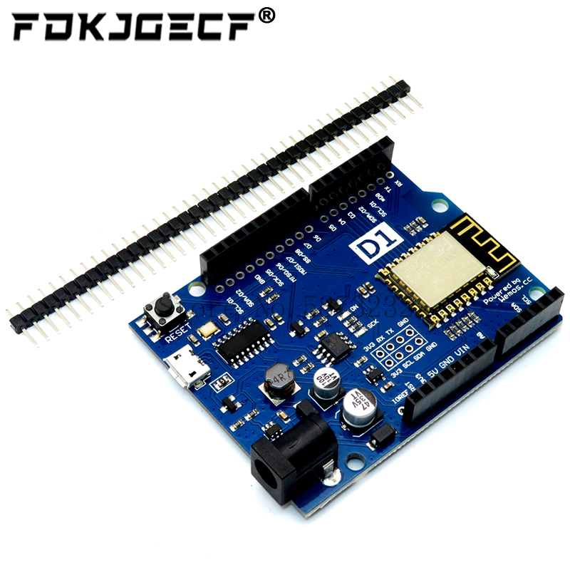 WeMos D1 R2 WiFi uno ที่ใช้ ES - Esp8266 Nodemcu Board บทวิจารณ์และราคา