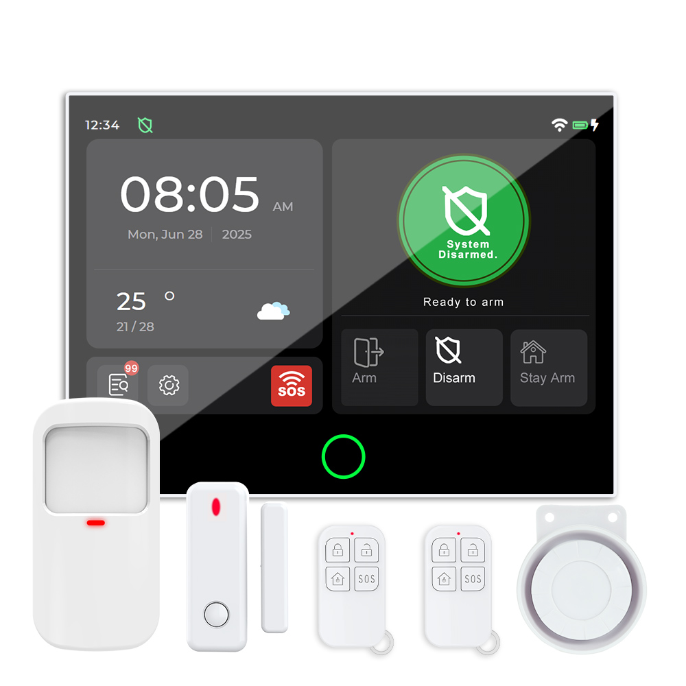 ระบบสัญญาณกันขโมยบ้านแบบไร้สาย - Motion Sensor Pir Wired บทวิจารณ์และราคา