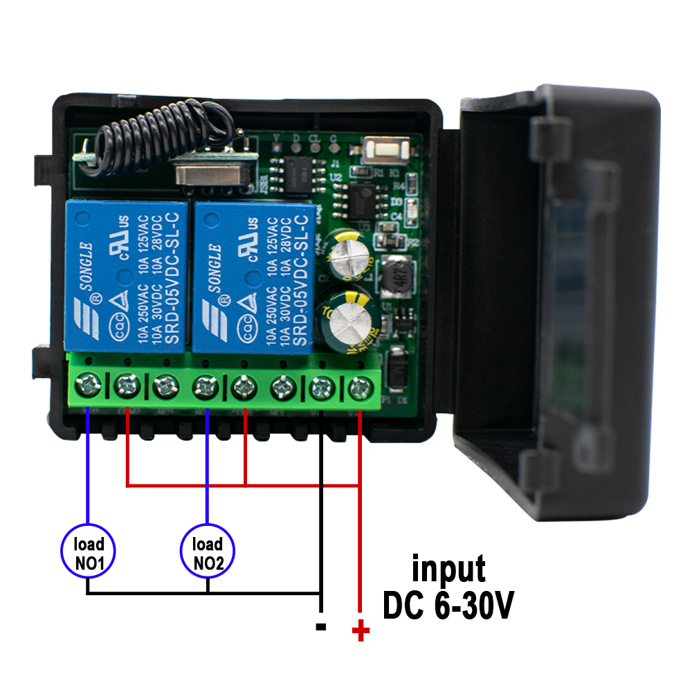 1 ~ 10 ชิ้น 2 ช่อง 433MHz RF ร - 433Mhz Receiver Module บทวิจารณ์และราคา