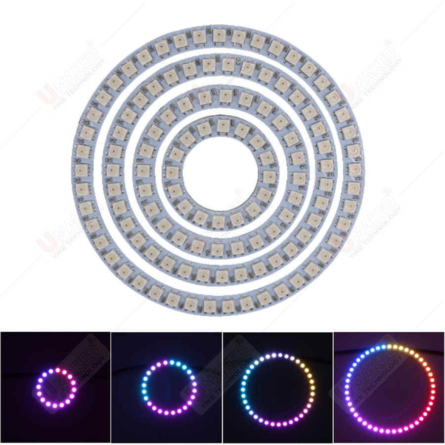 2pcs WS2812B แอดเดรสแอดเดรสดิจ - Rgb Led Matrix 8X8 บทวิจารณ์และราคา