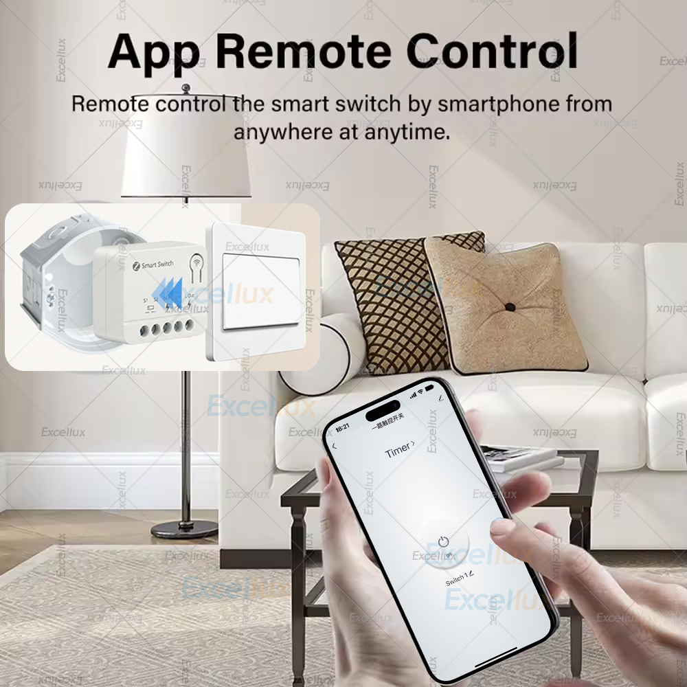 โมดูลสวิตช์อัจฉริยะ ZigBee Min - Home Automation Ideas บทวิจารณ์และราคา