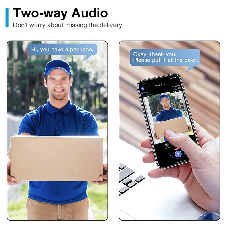 กริ่งประตูอัจฉริยะพร้อมกล้องวิ - Smart Doorbell Wired บทวิจารณ์และราคา