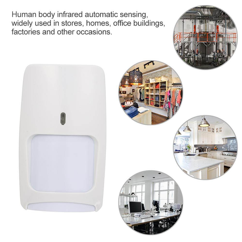 เครื่องตรวจจับคลื่นไมโครเวฟจับ - Motion Sensor Pir Wired บทวิจารณ์และราคา