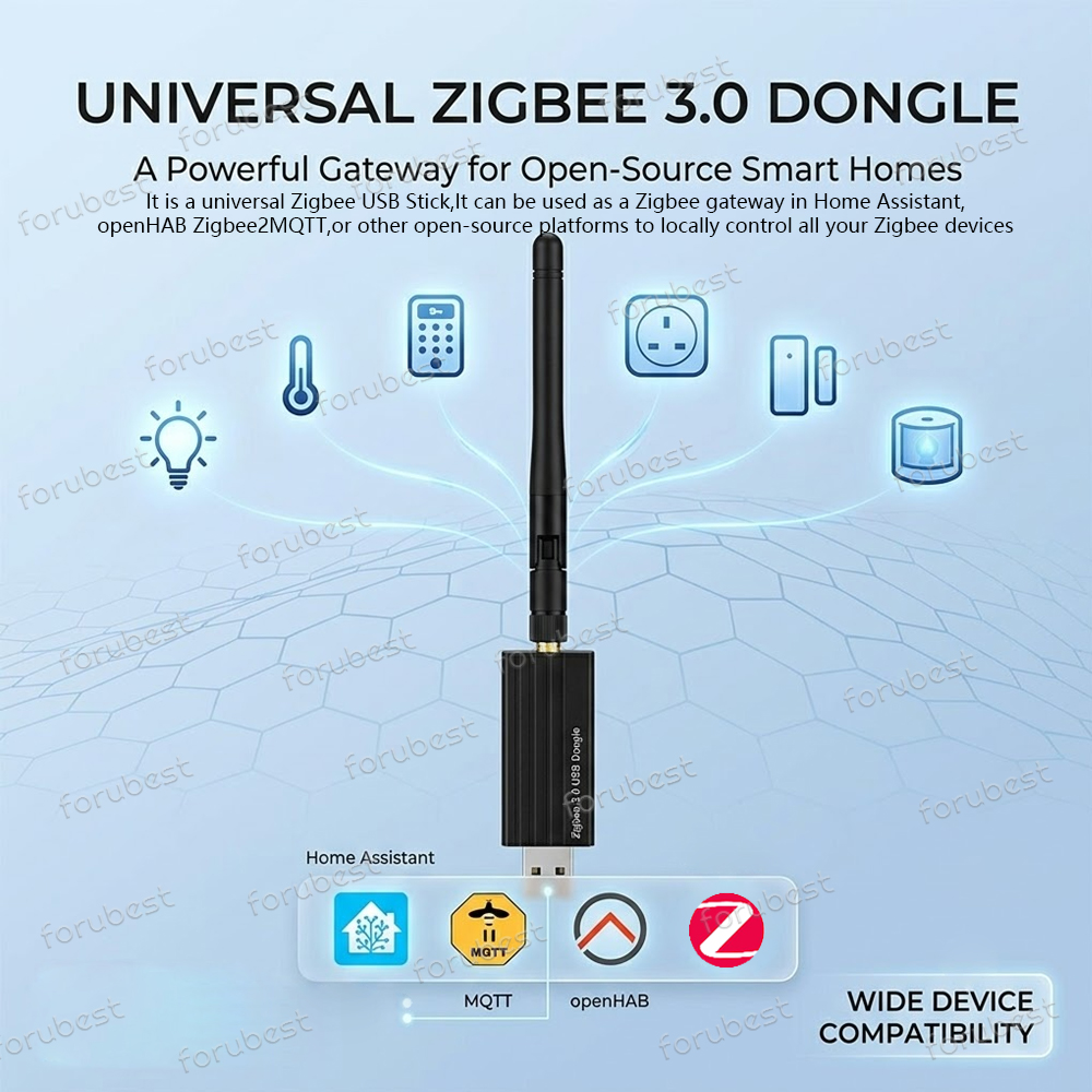 ดองเกิล Zigbee 3.0 USB เกตเวย์ - Zigbee Coordinator Stick บทวิจารณ์และราคา