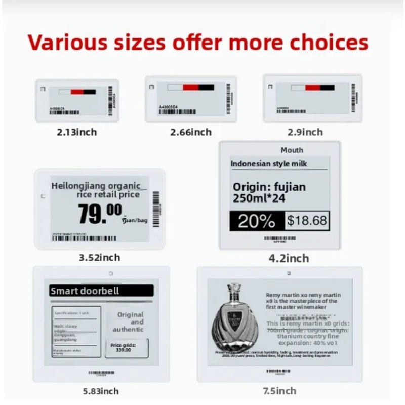 หน้าจอ Eink บลูทูธ รองรับแอพ A - Display Epaper 2.9 บทวิจารณ์และราคา