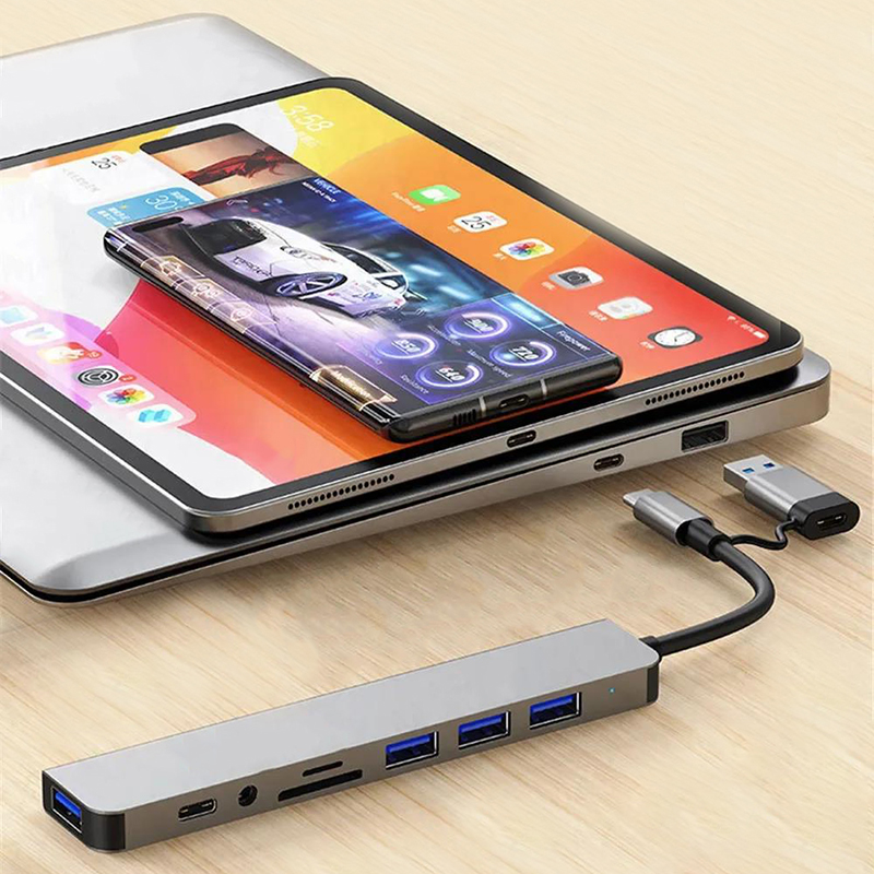 ประเภท C ฮับ USB Splitter 8 ใน - Home Assistant Sd บทวิจารณ์และราคา
