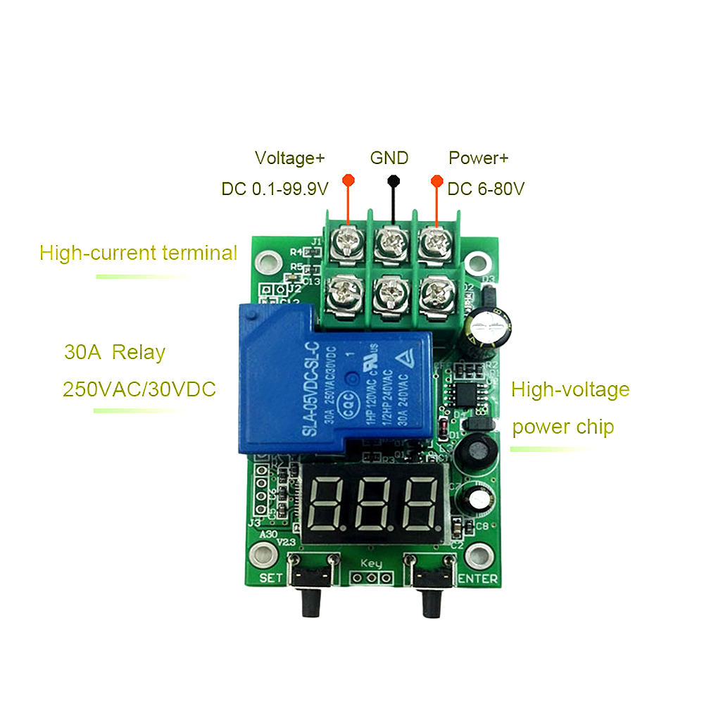 รีเลย์สวิทช์ควบคุม DC 6 ~ 80V  - Shelly Relay Module บทวิจารณ์และราคา