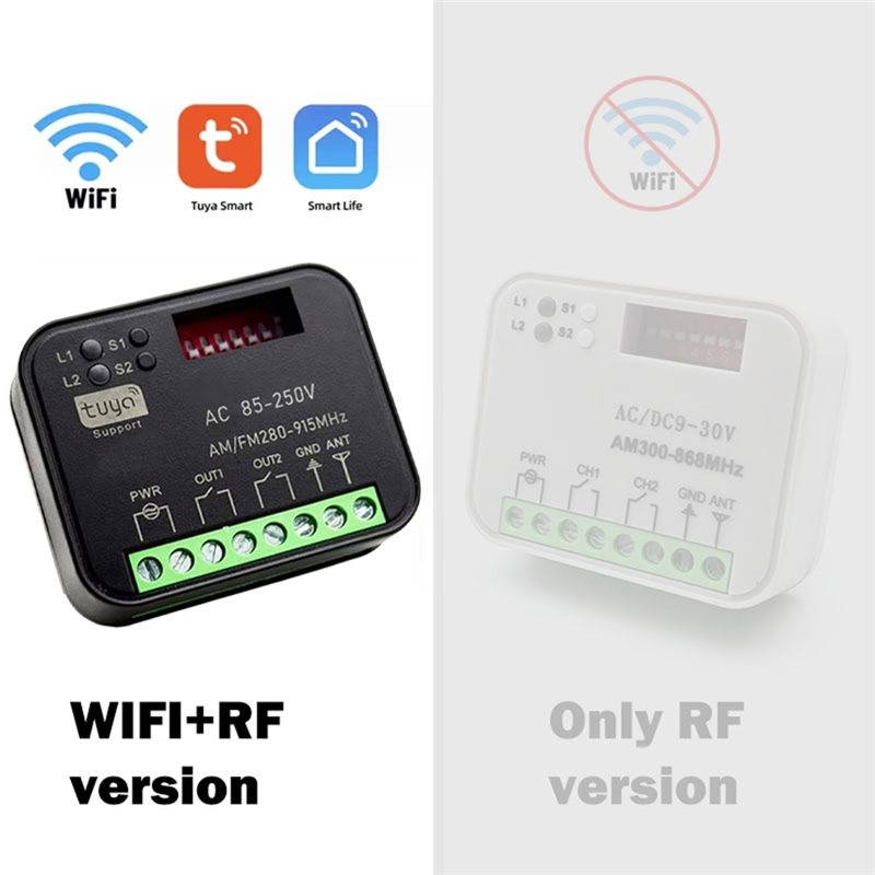 3CGRO-For RX MULTI Tuya Wifi ส - 433Mhz Receiver Module บทวิจารณ์และราคา