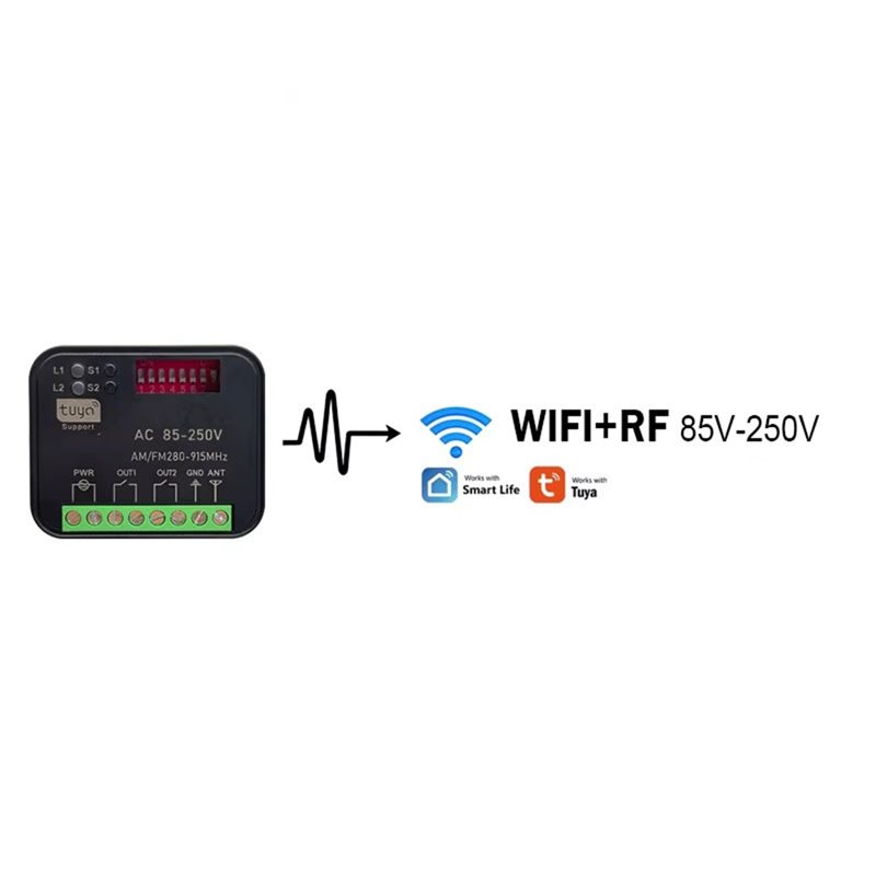 3CGRO-For RX MULTI Tuya Wifi ส - 433Mhz Receiver Module บทวิจารณ์และราคา