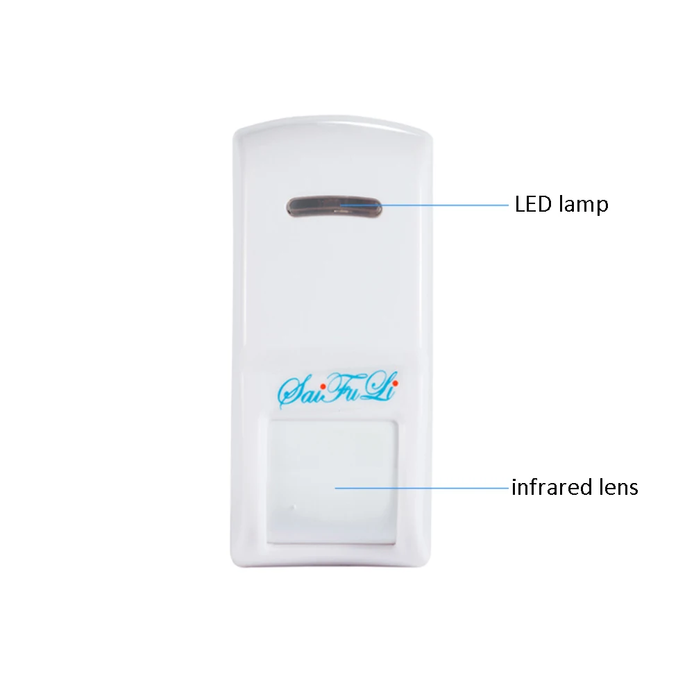 4 ชิ้นลวดผ้าม่านเครื่องตรวจจับ - Motion Sensor Pir Wired บทวิจารณ์และราคา