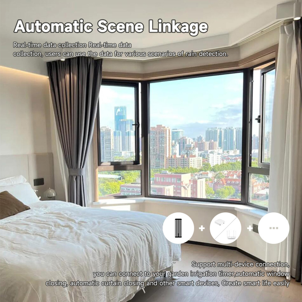 Tuya ZigBee Rain Sensor Tuya R - Home Automation Ideas บทวิจารณ์และราคา