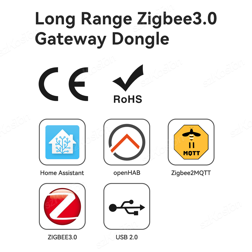 ZigBee 3.0 USB dongle PLUS-E U - Zigbee Coordinator Stick บทวิจารณ์และราคา