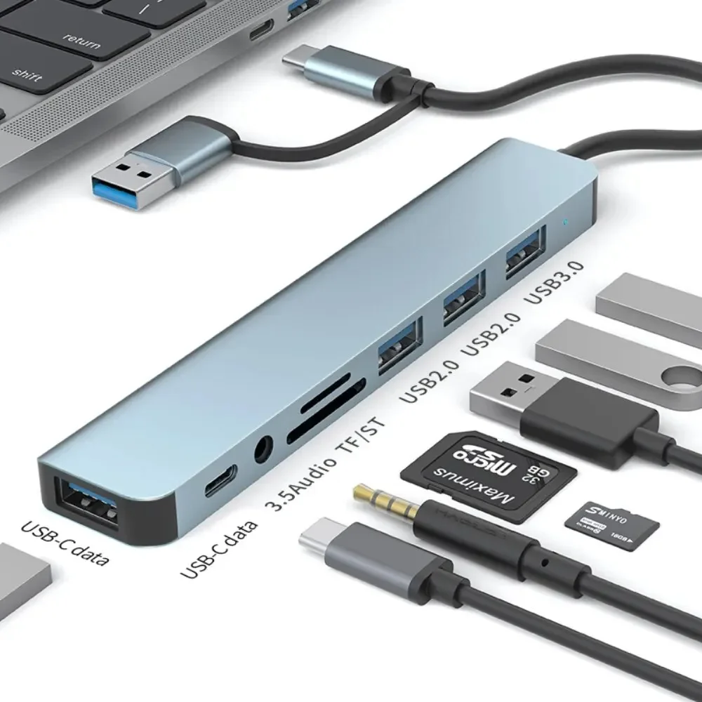 8 In 2 USB-C Hub 3.0 SD/TF Car - Home Assistant Sd บทวิจารณ์และราคา