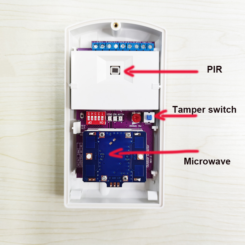 สัญญาณเตือนภัยกลางแจ้ง กันน้ำ  - Motion Sensor Pir Wired บทวิจารณ์และราคา