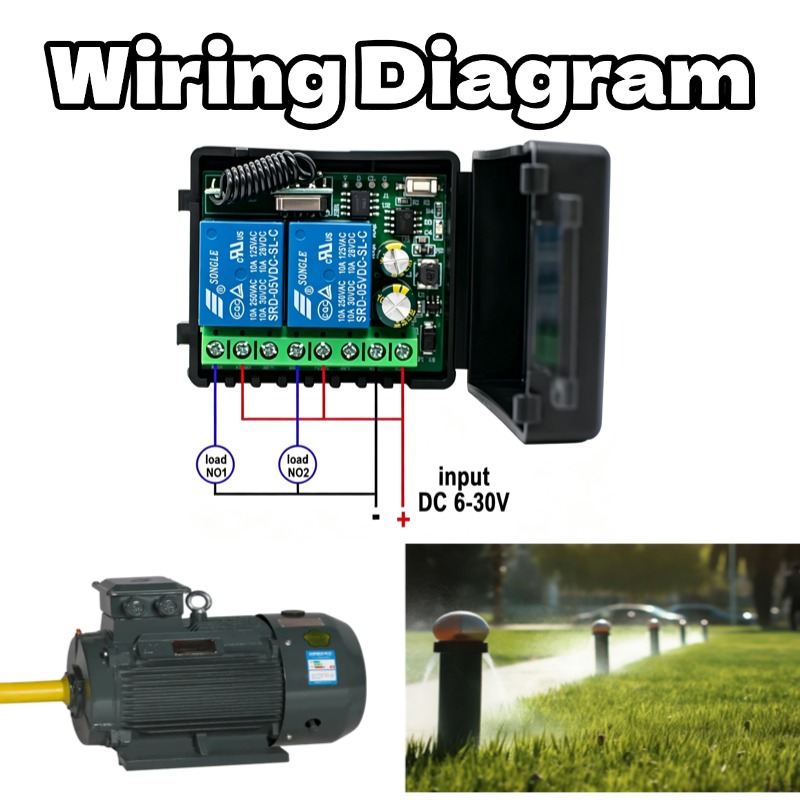 โมดูลรีเลย์ 2 ช่อง 433.92Mhz D - 433Mhz Receiver Module บทวิจารณ์และราคา