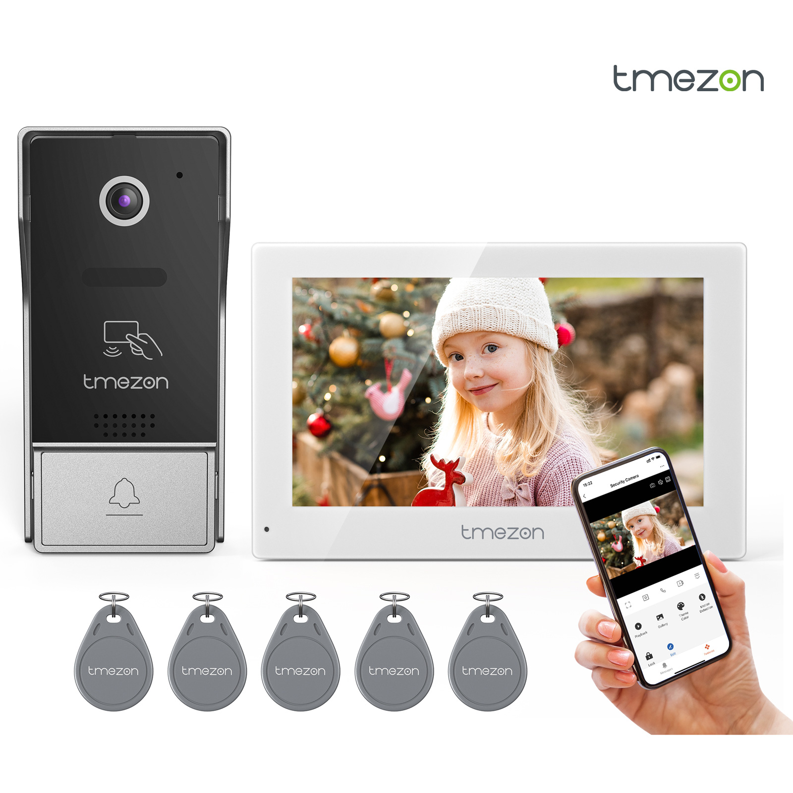 ระบบอินเตอร์คอมวิดีโอไร้สายอัจ - Smart Doorbell Wired บทวิจารณ์และราคา