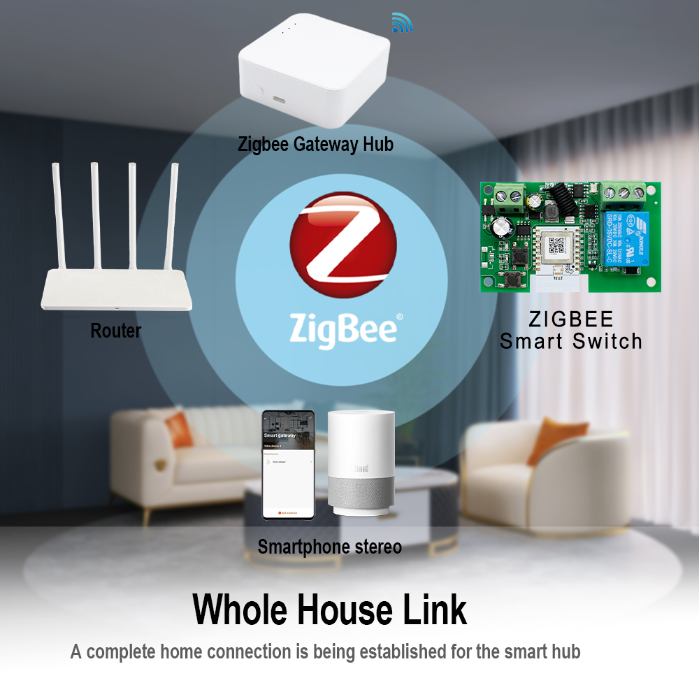 ซิกบีอัตโนมัติโมดูล 1CH สวิตช์ - Home Automation Ideas บทวิจารณ์และราคา