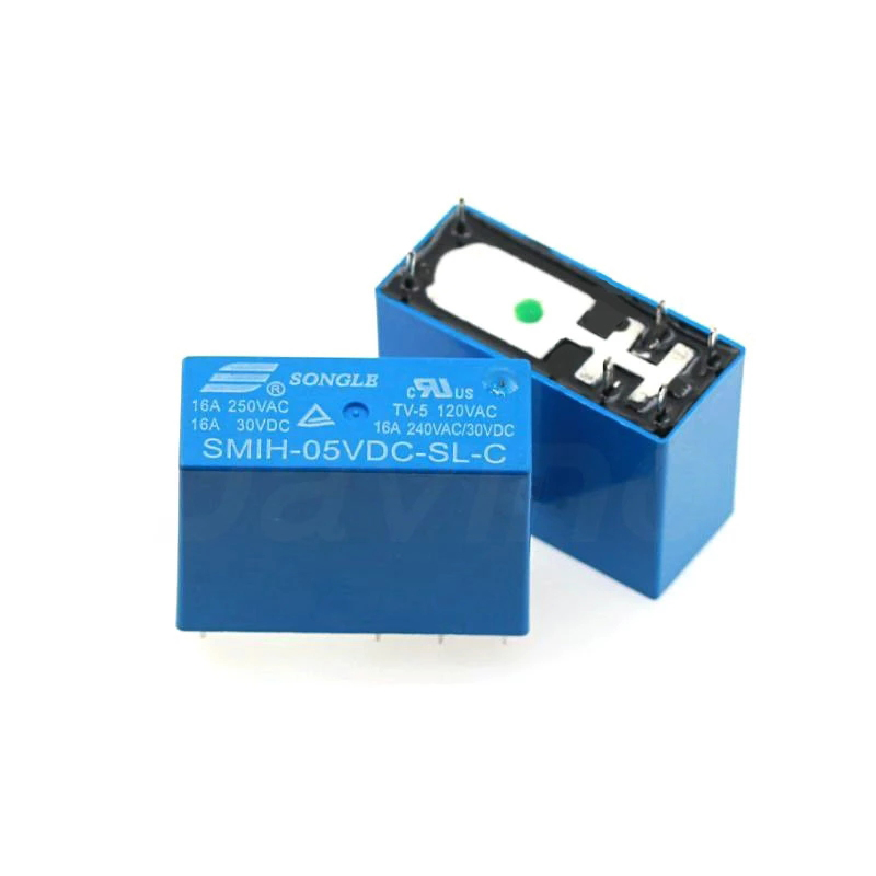2-20PCS 5v 12v 24v SMIH-05VDC- - Shelly Relay Module บทวิจารณ์และราคา