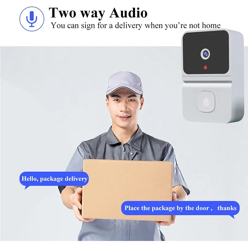 กริ่งประตูอัจฉริยะไร้สาย พร้อม - Smart Doorbell Wired บทวิจารณ์และราคา