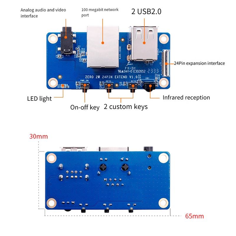N35R-สำหรับบอร์ดขยายออเรนจ์ ไพ - Pi Zero W Board บทวิจารณ์และราคา