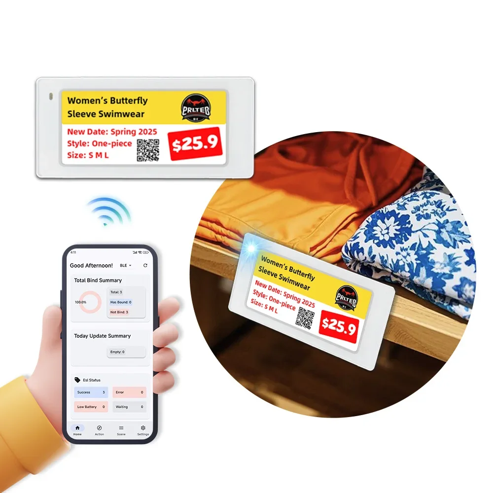 ป้ายราคาอิเล็กทรอนิกส์ขนาด 2.9 - Display Epaper 2.9 บทวิจารณ์และราคา