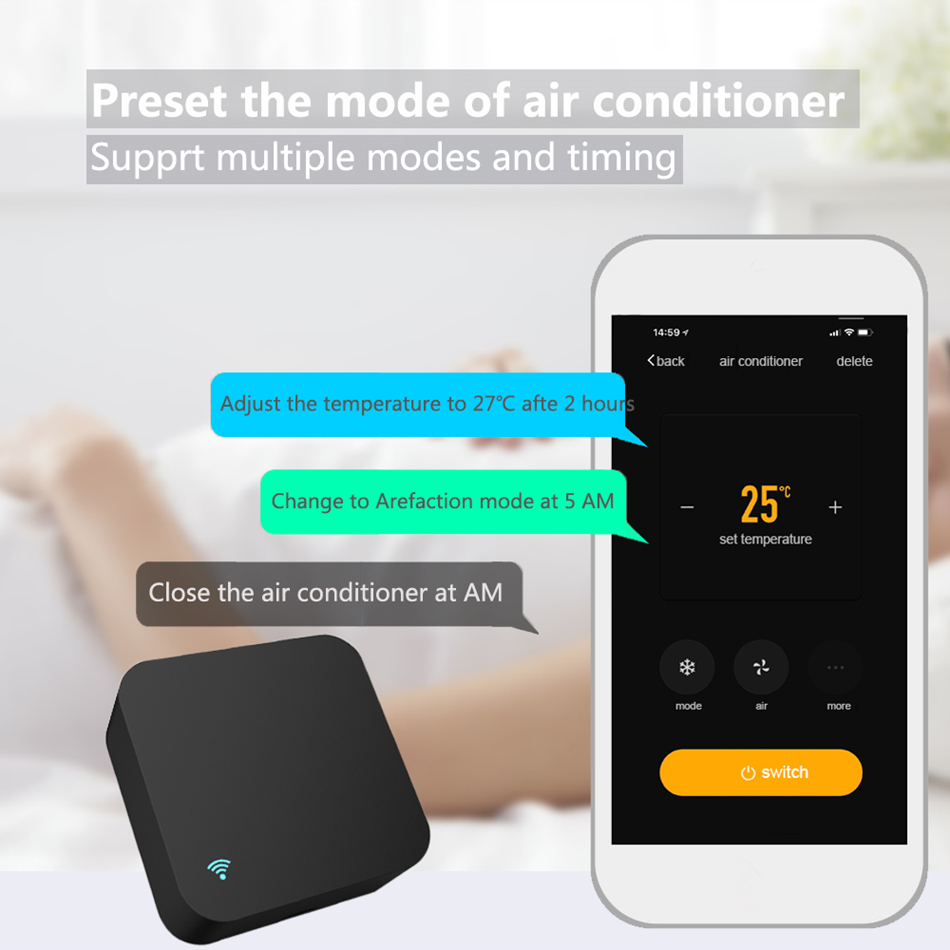 Tuya WiFi IR รีโมทคอนโทรลสําหร - Ir Blaster Universal บทวิจารณ์และราคา