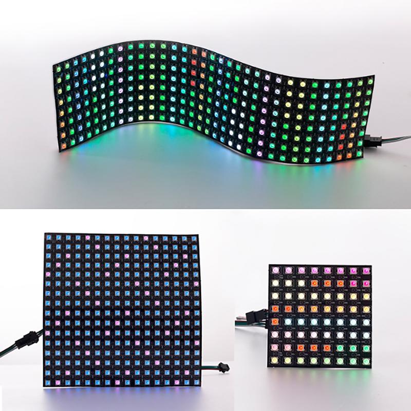 โมดูลพิกเซลอัจฉริยะ WS2812B แผ - Rgb Led Matrix 8X8 บทวิจารณ์และราคา