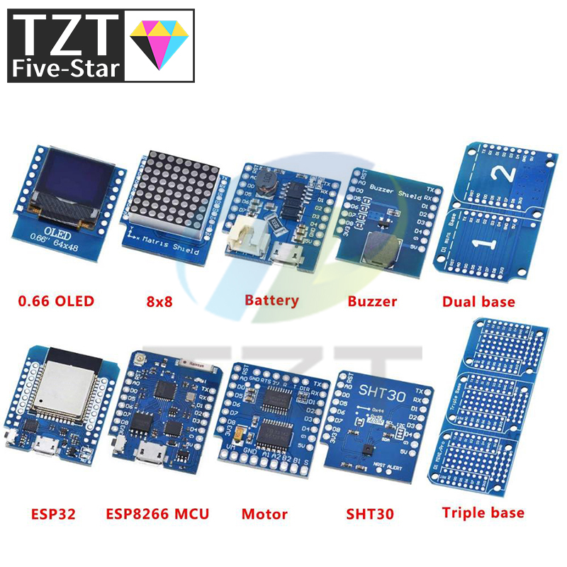 Esp8266 D1 Mini Pro Wifi Nodem - Esp8266 Nodemcu Board บทวิจารณ์และราคา