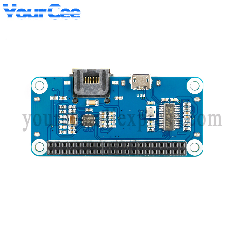 USB HUB HAT ไปยังอีเธอร์เน็ต R - Pi Zero W Board บทวิจารณ์และราคา