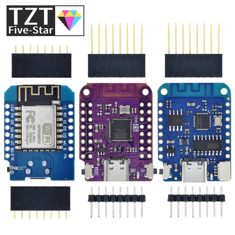 WeMos D1 Mini Pro V3.0 NodeMcu - Esp8266 Nodemcu Board บทวิจารณ์และราคา